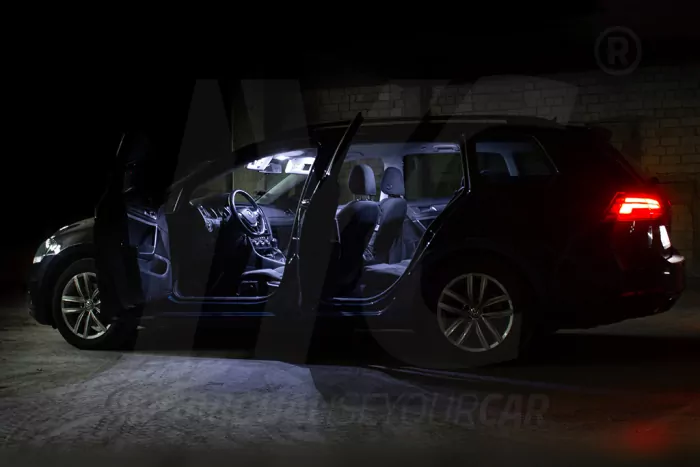 LED Innenraumbeleuchtung SET für VW Golf 7 Variant - Cool-White